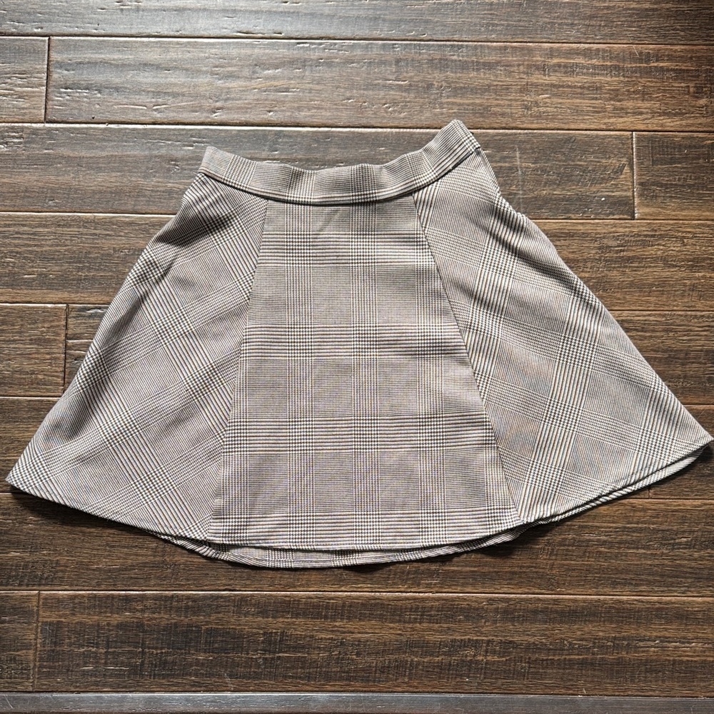 Altar'd State Plaid mini skirt